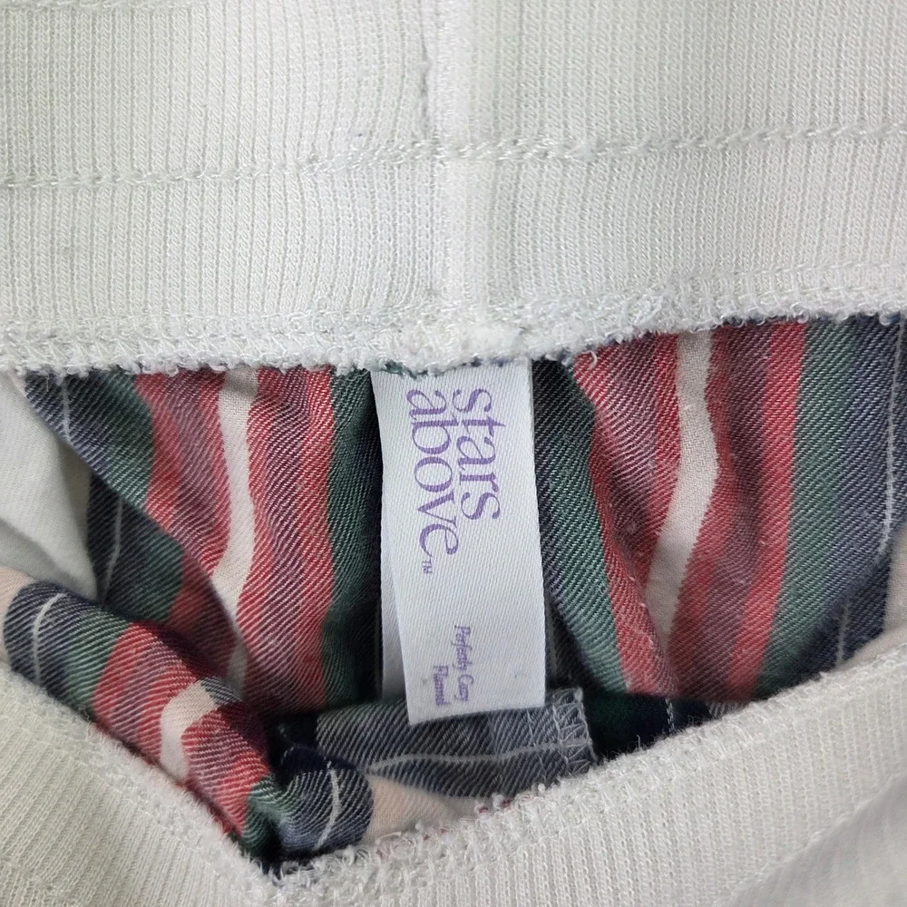 Stars Above Pajama Pants Womens XL Red Plaid Perfectly Cozy Flannel Joggers - Picture 3 of 8